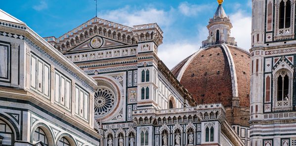Florence Duomo, Italy. Santa Maria del Fiore cathedral (Basilica