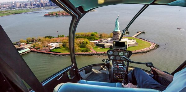 Statue of Liberty Helicopter